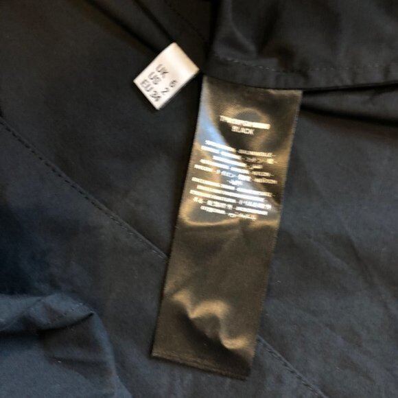 JW ANDERSON WOMEN BLACK OFF THE SHOULDER CAMISOLE TOP Size UK 6/ US XS - Picture 12 of 12